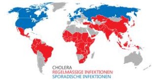 cholerainfektionsgebiete