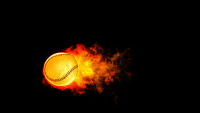 baseballfeuerkugel-den-flammen-auf-schwarzem-hintergrund-37488994